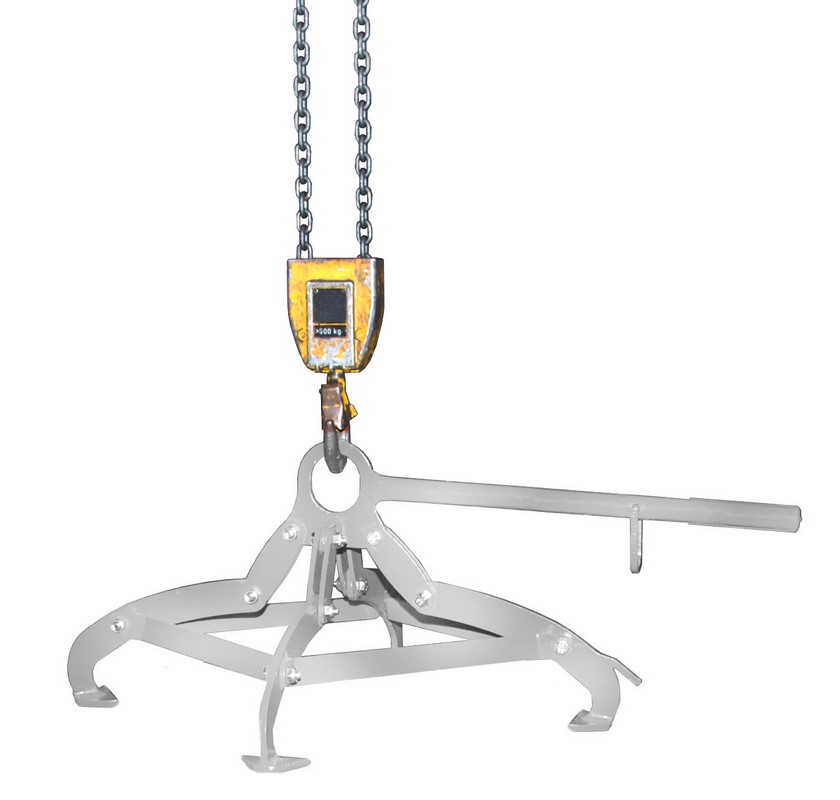 Fassgreifer 4P feuerverzinkt Anbaugeräte für Ihren Stapler